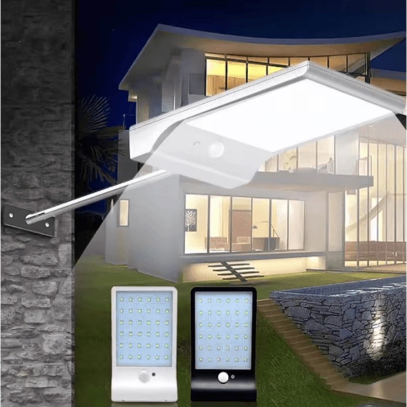PIR Solar Motion Sensor Wall Light Waterproof Outdoor Solar Security Lamp 9