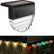 Waterproof Solar Deck Step Lights Outdoor LED Fence And Stair Lighting 2