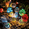 Moroccan Globe Solar String Lights Colorful Outdoor Fairy Lights For Garden Patio 1