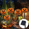 Pumpkin Solar Garden Lantern Waterproof Outdoor Halloween Torch Light 0
