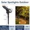 Waterproof LED Solar Garden Spotlight Outdoor Landscape Pathway Lighting 1