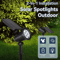 Waterproof LED Solar Garden Spotlight Outdoor Landscape Pathway Lighting 3