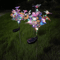 Butterfly Flower Solar Garden Stake Lights Waterproof LED Outdoor Pathway Decor 2