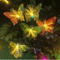 Butterfly Flower Solar Garden Stake Lights Waterproof LED Outdoor Pathway Decor 4