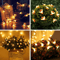 Cute Bee Solar String Lights 20 LED Outdoor Fairy Lights For Garden Party Decor 5