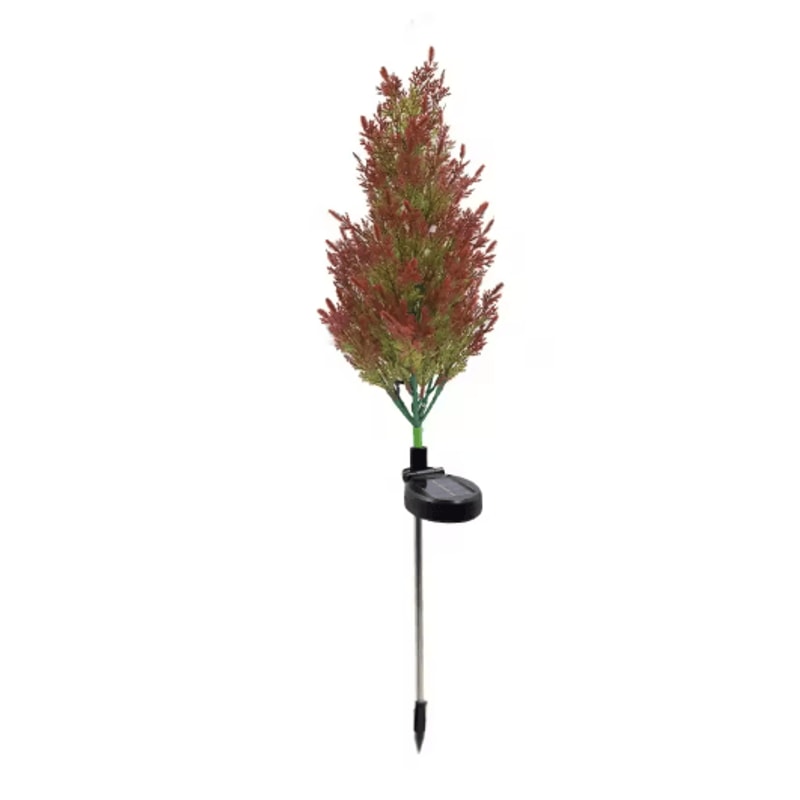 Solar Pine Tree Garden Stake Lights Waterproof Outdoor Christmas Landscape Decor 2