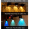 Wireless LED Solar Wall Lights Waterproof Outdoor Fence Porch Lighting 4