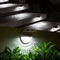 6LED HalfRound Solar Step Fence Lights Waterproof Outdoor Garden Wall Lamps 8
