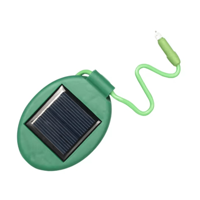 2PCS Mini Solar Flower Pot Spotlights Waterproof Garden Landscape Lights 2