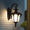 Retro LED Outdoor Wall Lamp Waterproof Vintage Corridor Balcony Light 0