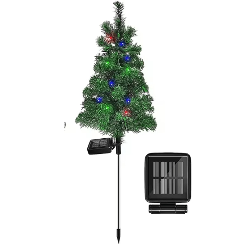 Solar Christmas Tree Garden Lights Waterproof Outdoor Landscape Decorative Lamp 1