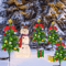 Solar Christmas Tree Garden Lights Waterproof Outdoor Landscape Decorative Lamp 3