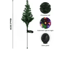 Solar Christmas Tree Garden Lights Waterproof Outdoor Landscape Decorative Lamp 4