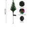 Solar Christmas Tree Garden Lights Waterproof Outdoor Landscape Decorative Lamp 4