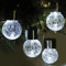 Cracked Glass Solar Hanging Lights Waterproof Outdoor Garden Tree Lantern 1