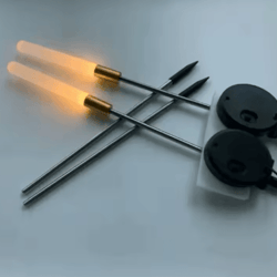 luminous solar reed garden lights – waterproof led decorative flower stake