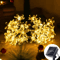 Solar Sakura Cherry Blossom String Lights 5M Fairy Lights For Garden Wedding Decor 2