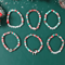 Festive Reindeer Christmas Bracelet Set For Kids Party Favors 67pcs 6