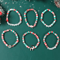 Festive Reindeer Christmas Bracelet Set For Kids Party Favors 67pcs 6
