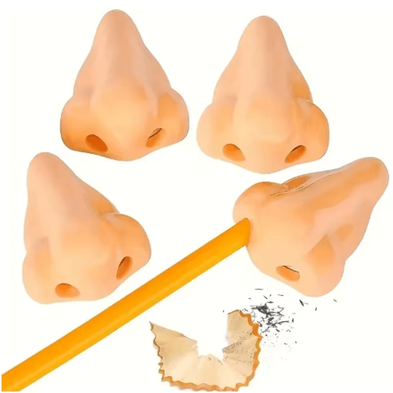 Funny Nose Pencil Sharpener Set Creative Novelty Sharpeners For Kids 112pcs 2