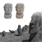 Moai Stone Man Stress Relief Squeeze Toy Slow Rising Funny Desk Toy 5