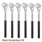 Portable Stainless Steel Telescoping Back Scratcher Extendable Back Massager 2