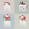Santa Claus Christmas Light Switch Sticker Festive Holiday Wall Decal 5