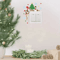 Santa Claus Christmas Light Switch Sticker Festive Holiday Wall Decal 7
