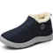 Mens FurLined Winter Snow Boots Warm Casual Ankle Boots 6