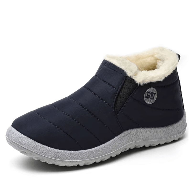 Mens FurLined Winter Snow Boots Warm Casual Ankle Boots 6