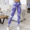 TieDye ButtLifting Yoga Leggings High Waist SlimFit Fitness Leggings 7