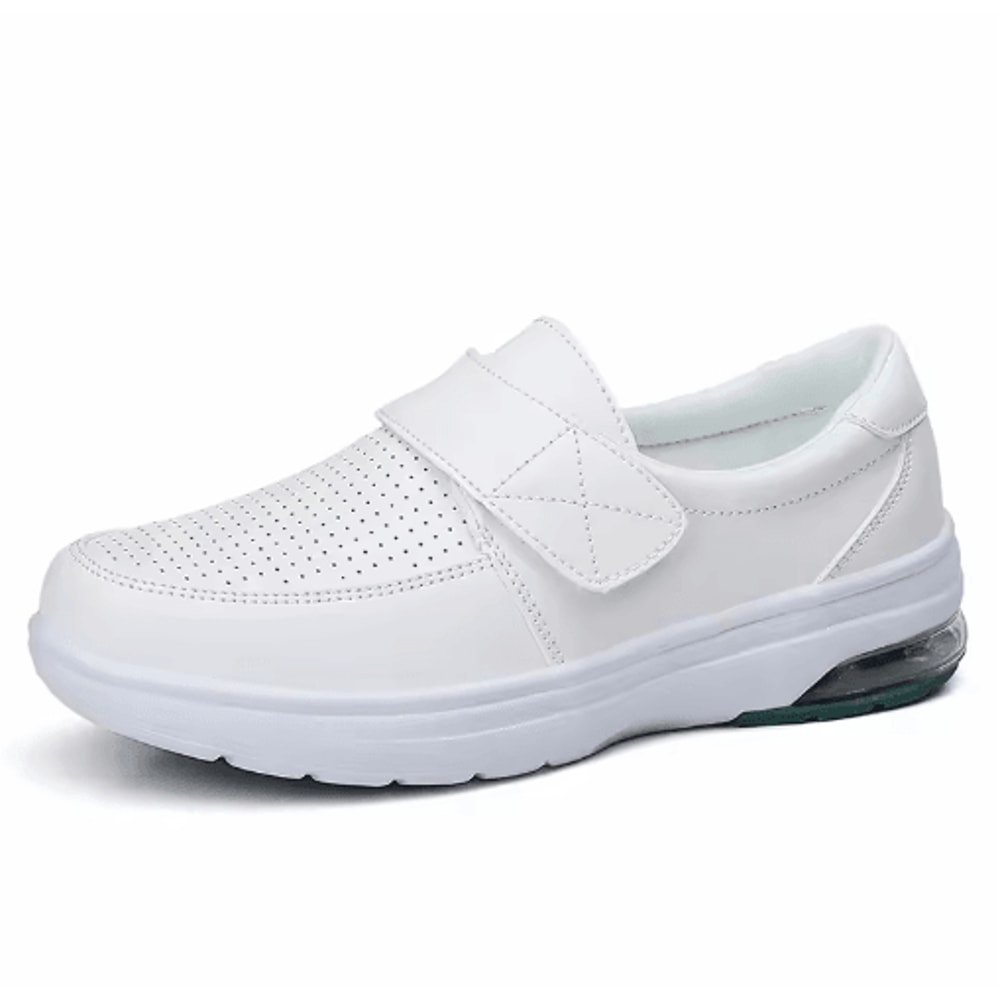 Womens Platform SlipOn Work Shoes Comfortable NonSlip Nurse Loafers 2