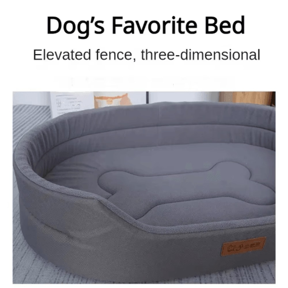 Fluffy Dog Cushion Bed Soft Pet Sofa Mat For Small Medium Large Dogs 7