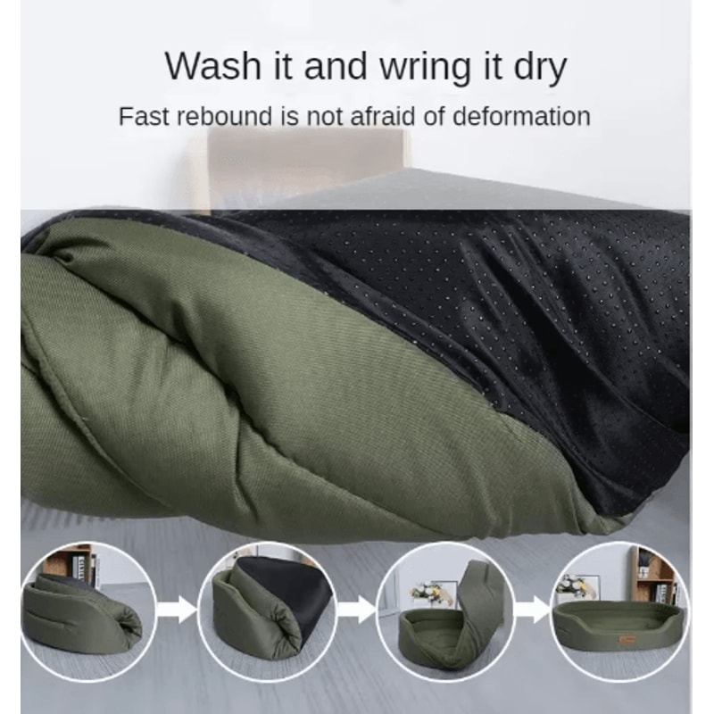 Fluffy Dog Cushion Bed Soft Pet Sofa Mat For Small Medium Large Dogs 8