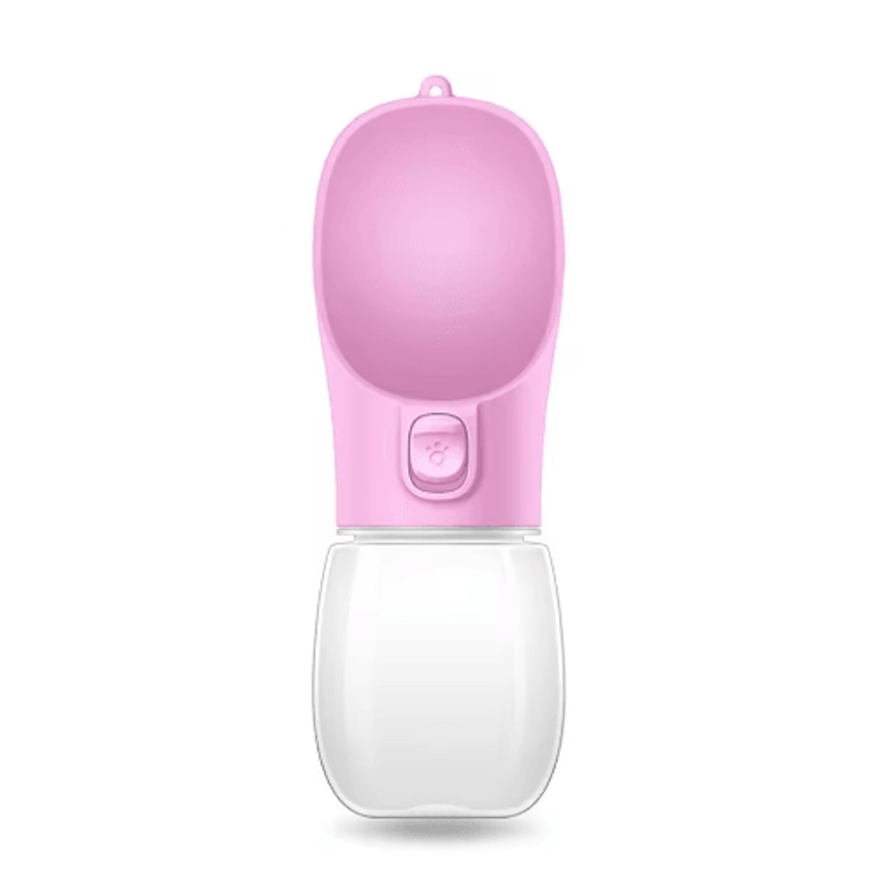 Portable Dog Water Bottle With BuiltIn Bowl For Travel Walks 2