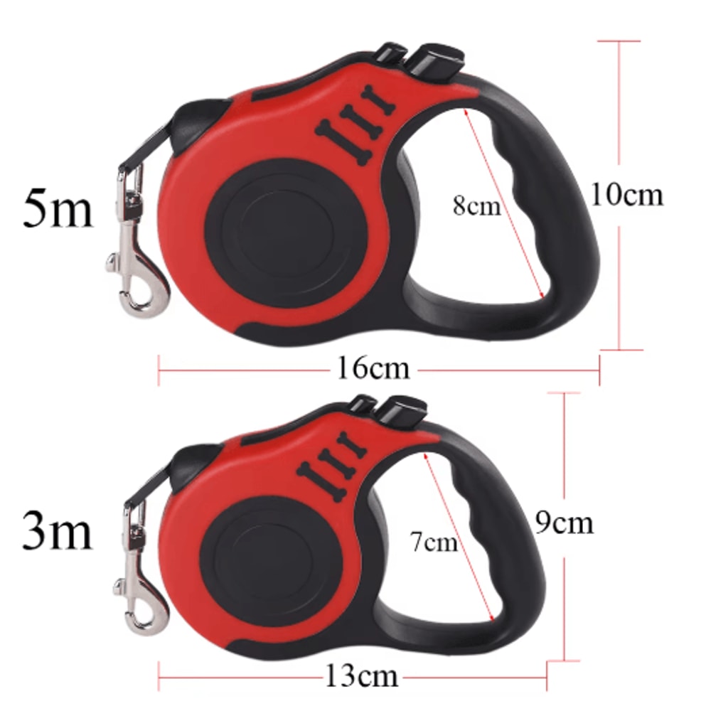 Durable Retractable Dog Leash For Small Dogs With Automatic Lock 3M5M 13