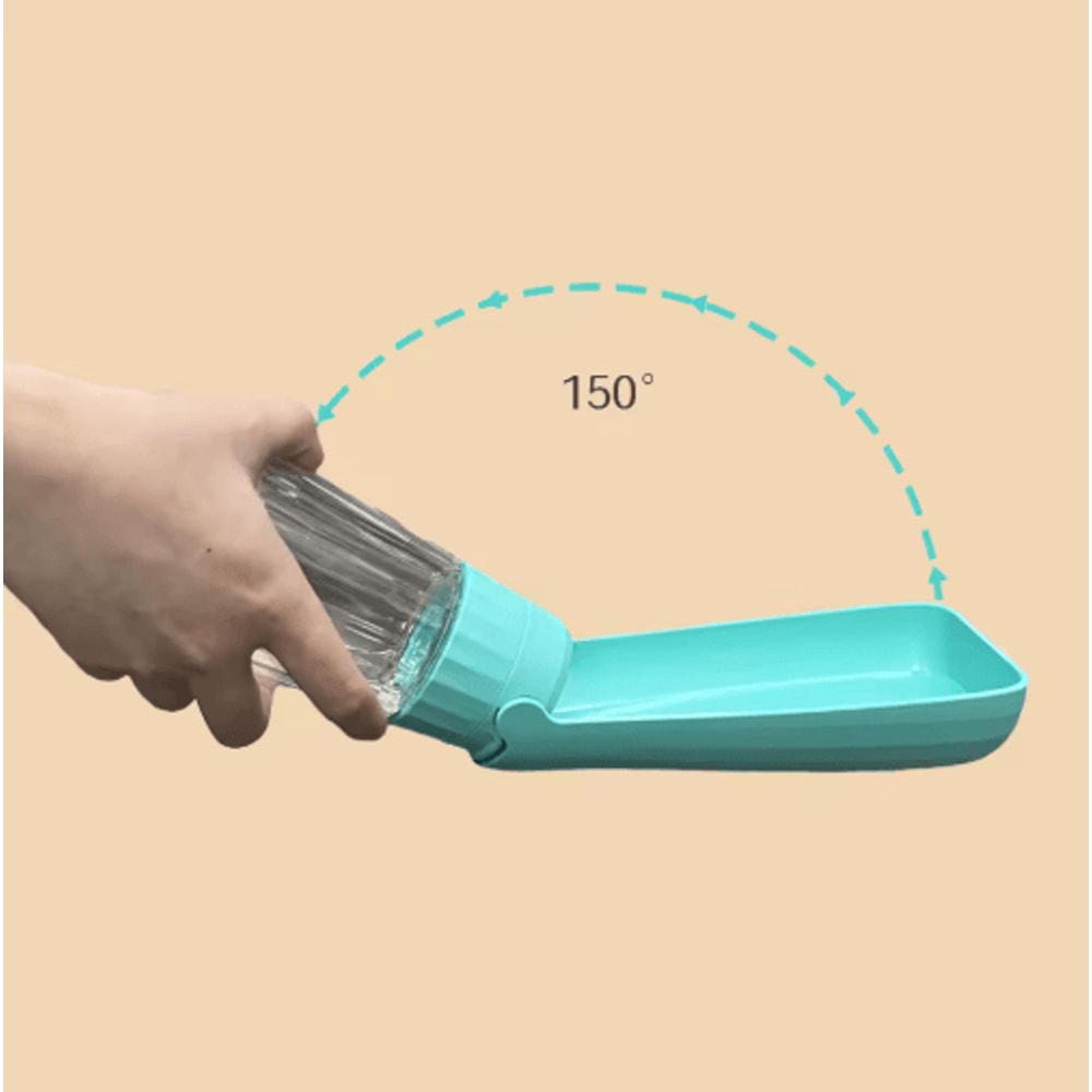 Portable Dog Water Bottle With BuiltIn Drinking Bowl For Travel Walks 6