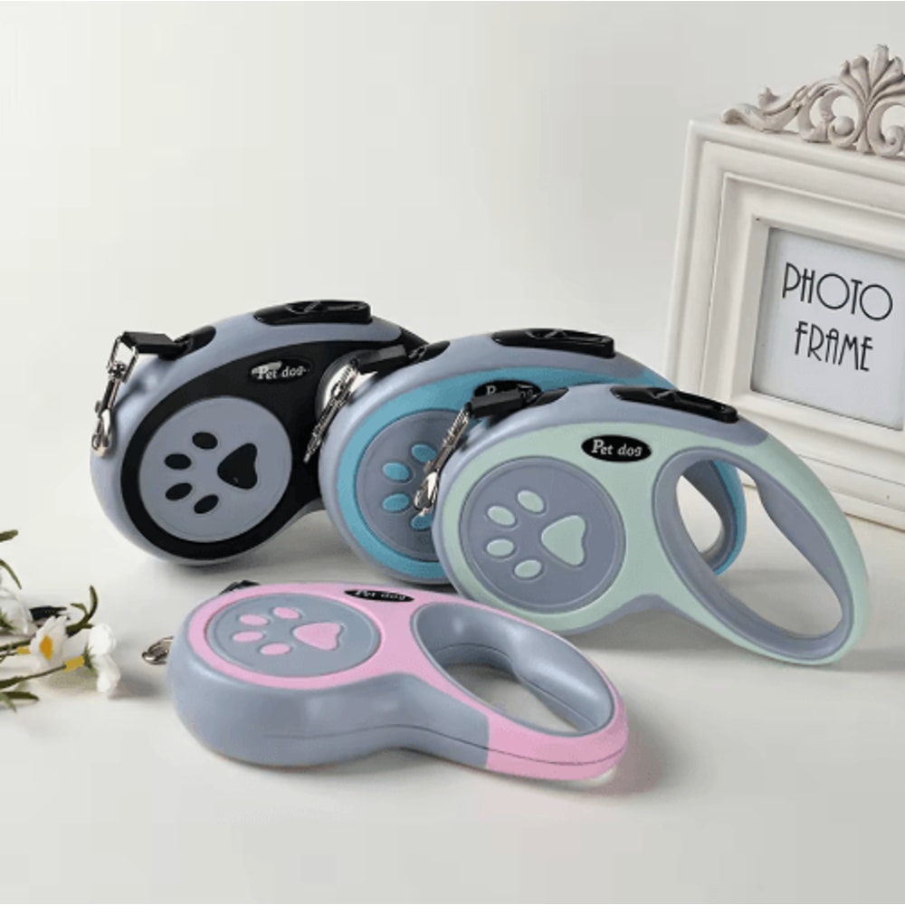 Strong Retractable Dog Leash With Adjustable Lock 3M5M 0