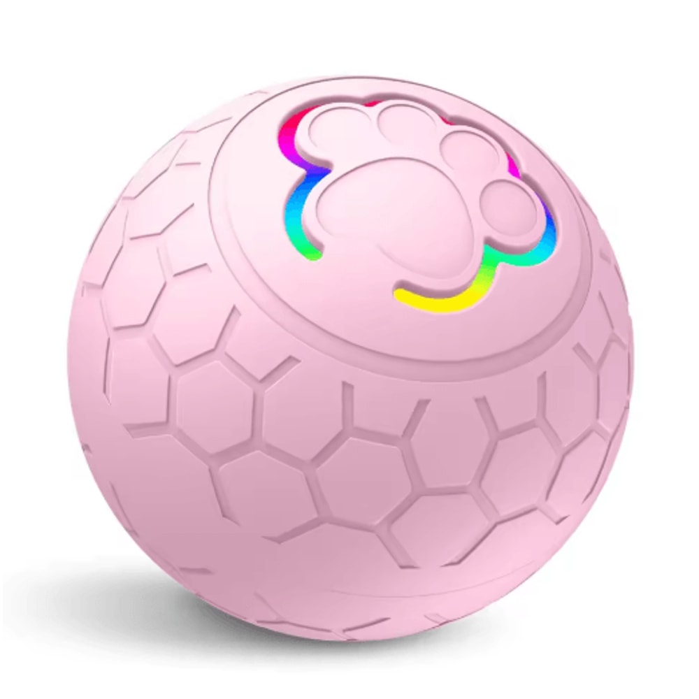 Smart Interactive Dog Toy Ball With Automatic Rolling RGB Lights 7