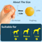 Smart Interactive Dog Toy Ball With Automatic Rolling RGB Lights 11