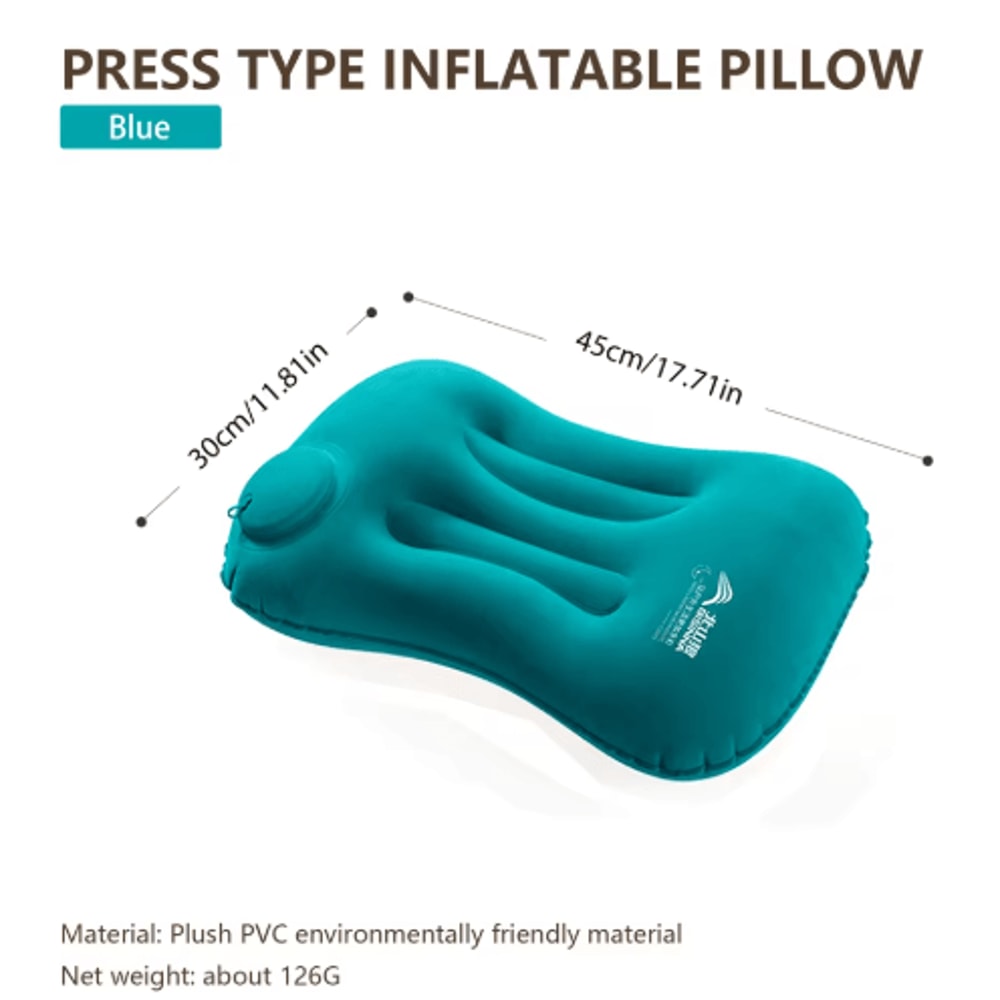 BISINNA Ultralight Inflatable Camping Pillow For Travel Hiking 2