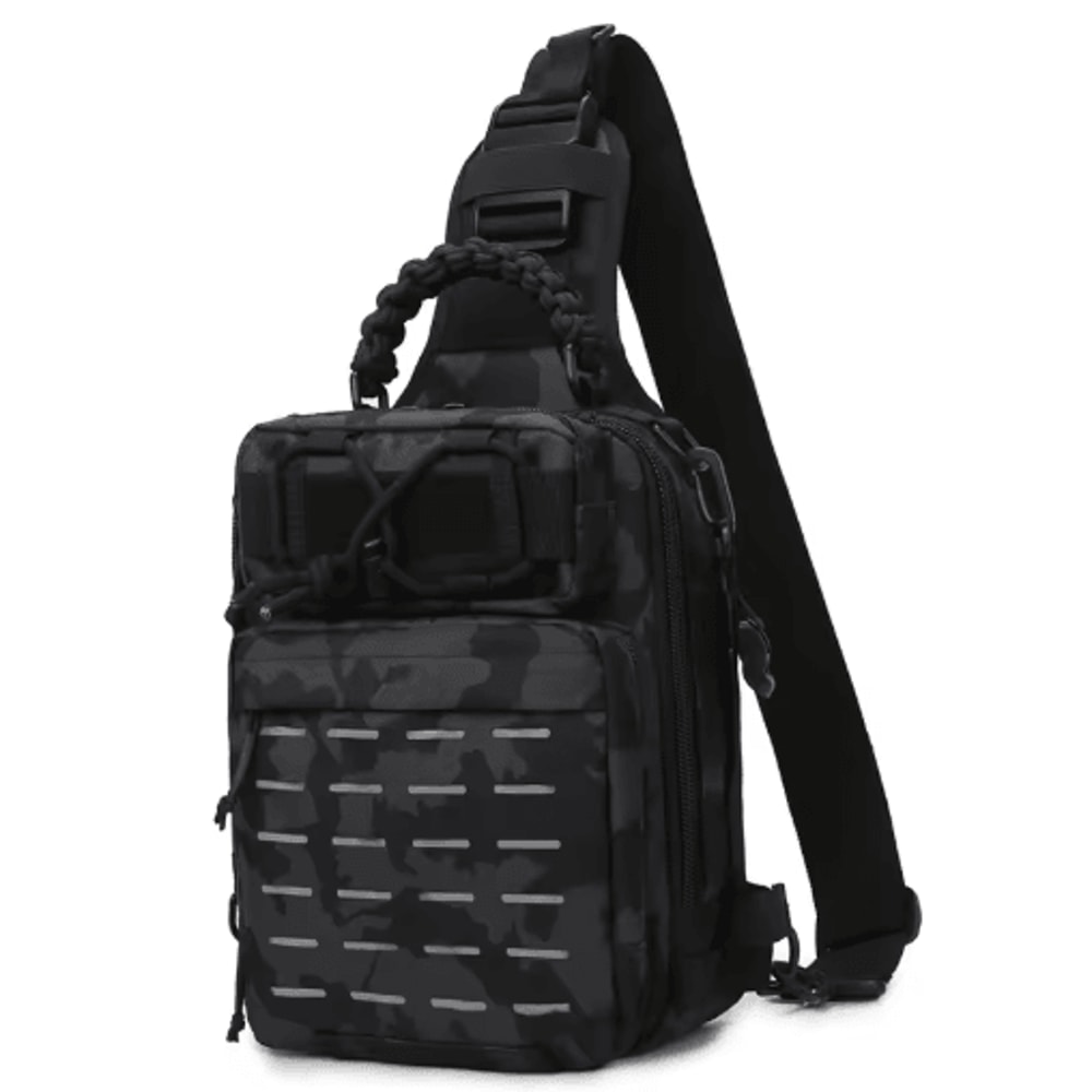 Oxford Tactical Chest Backpack Camouflage Outdoor Training Shoulder Bag 1