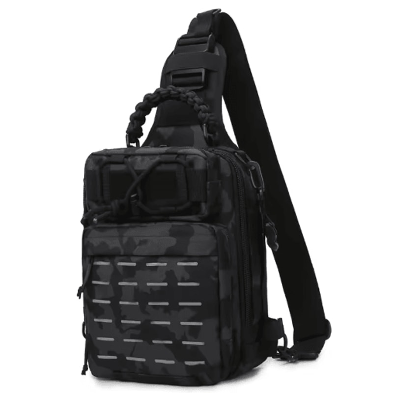 Oxford Tactical Chest Backpack Camouflage Outdoor Training Shoulder Bag 1