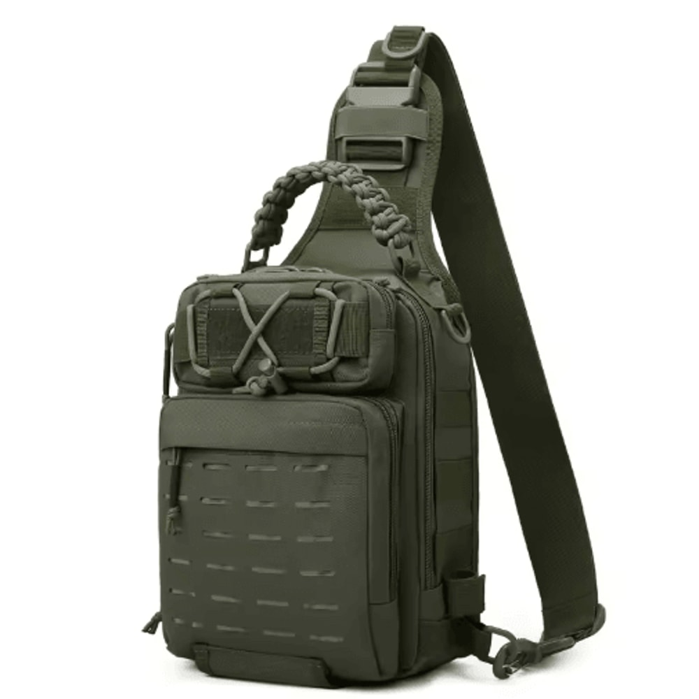 Oxford Tactical Chest Backpack Camouflage Outdoor Training Shoulder Bag 5