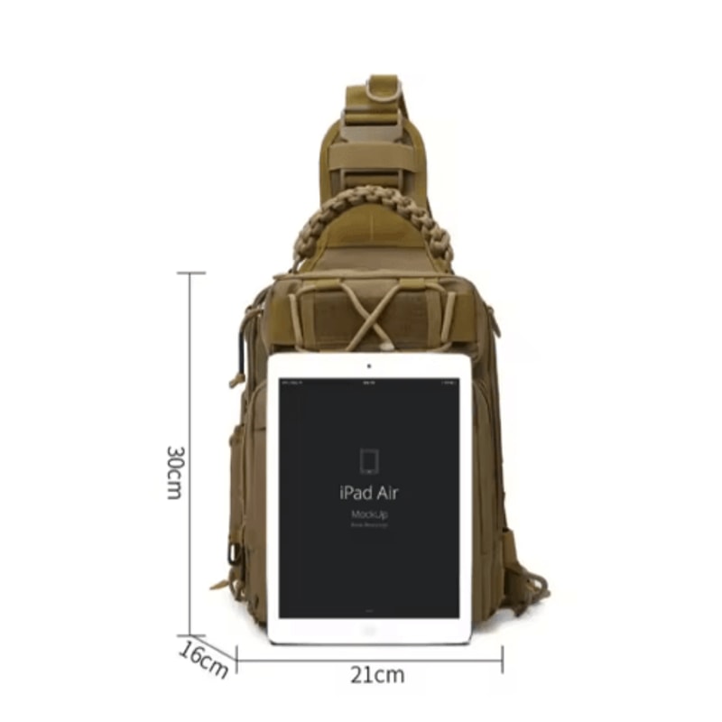 Oxford Tactical Chest Backpack Camouflage Outdoor Training Shoulder Bag 6