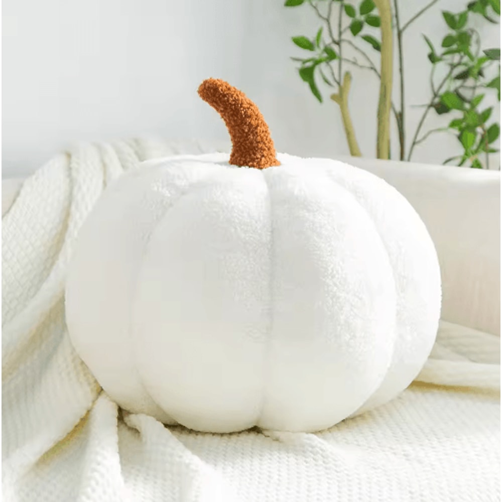 Cute Plush Pumpkin Decorative Pillow For Sofa Home Decor 6