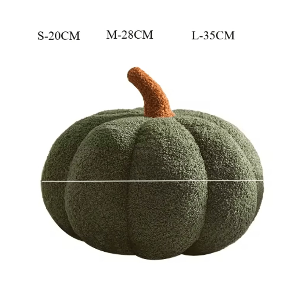 Cute Plush Pumpkin Decorative Pillow For Sofa Home Decor 8