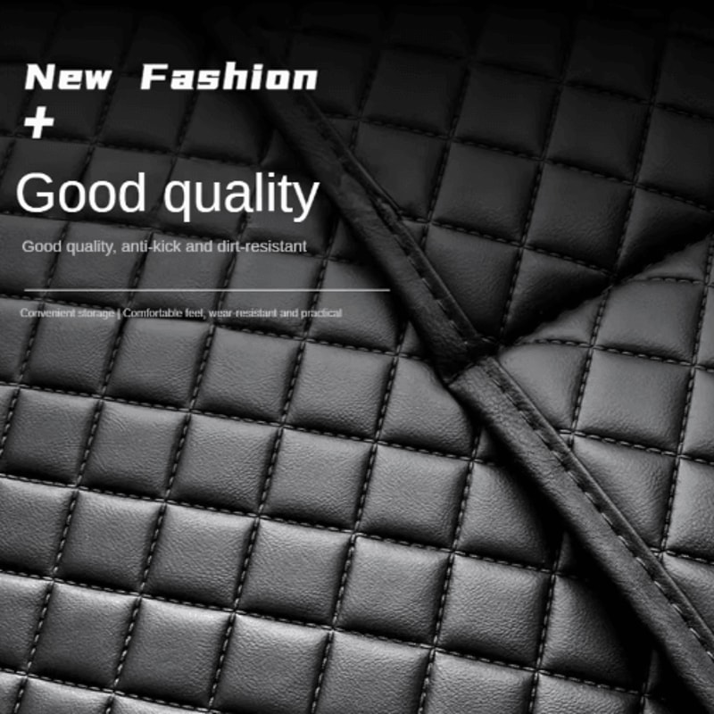 Universal Waterproof Car Seat Back Protector With Organizer Pockets 3