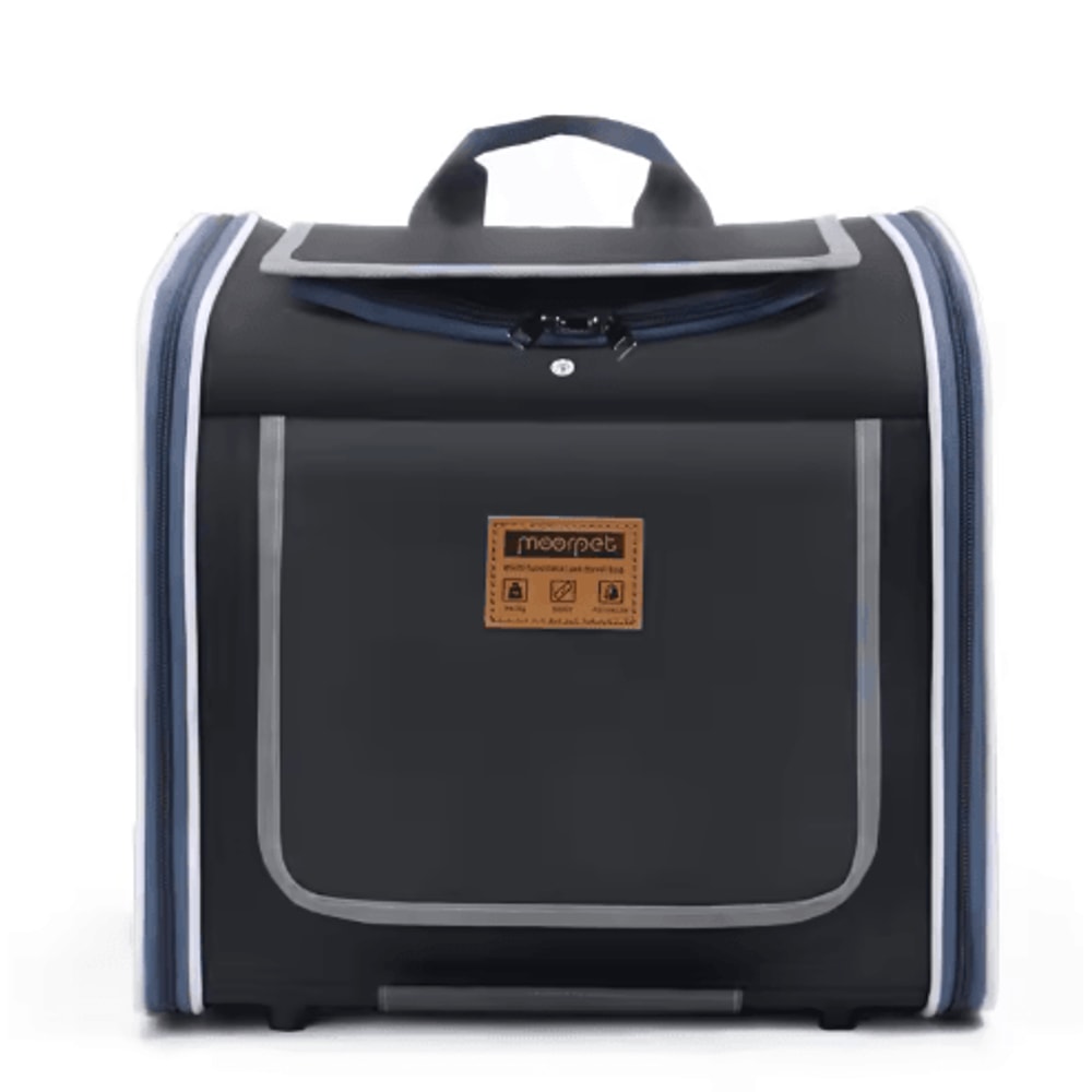 Mo Chong Portable Pet Travel Backpack BicycleMounted Carrier Bag 4