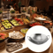 11Inch Stainless Steel Honeycomb NonStick Skillet With Handle 4